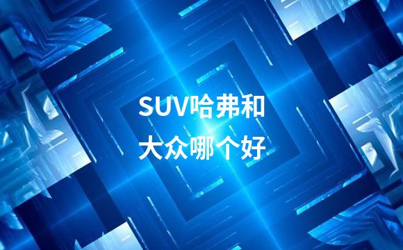 SUV哈弗和大众哪个好