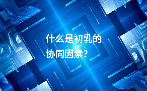 什么是初乳的协同因素？