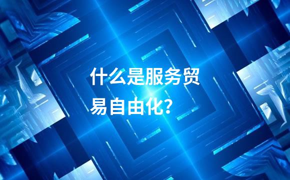 什么是服务贸易自由化？