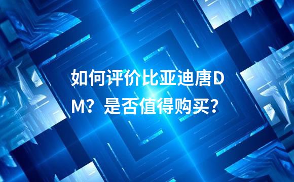 如何评价比亚迪唐DM？是否值得购买？