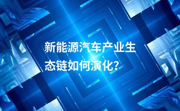 新能源汽车产业生态链如何演化？