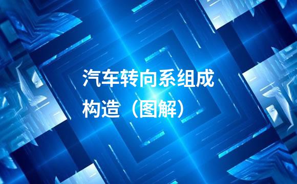 汽车转向系组成构造（图解）