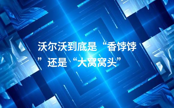 沃尔沃到底是“香饽饽”还是“大窝窝头”