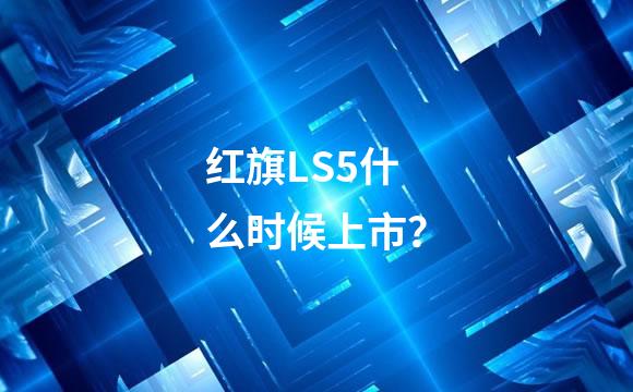 红旗LS5什么时候上市？