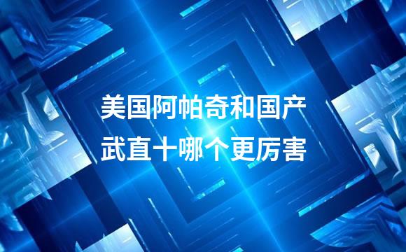 美国阿帕奇和国产武直十哪个更厉害