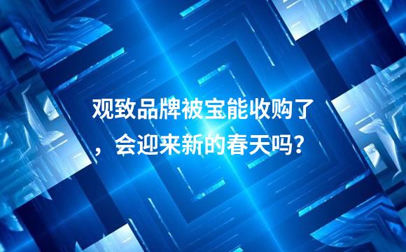 观致品牌被宝能收购了，会迎来新的春天吗？