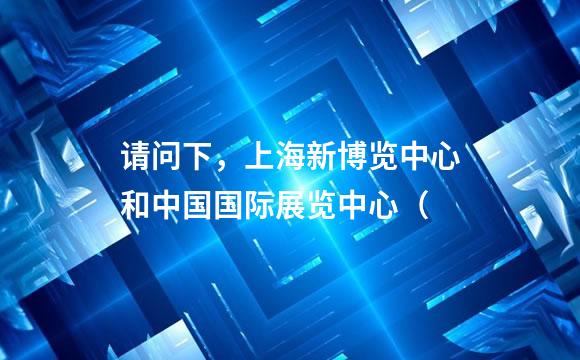 请问下，上海新博览中心和中国国际展览中心（