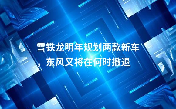 雪铁龙明年规划两款新车，东风又将在何时撤退